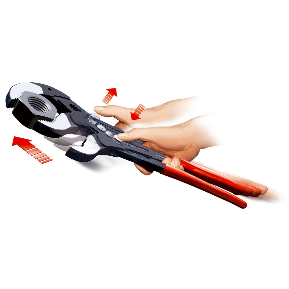 KNIPEX® Wasserpumpenzange Cobra® 87 01 560 poliert kunststoffüberzogen 560mm Produktbild img7 L