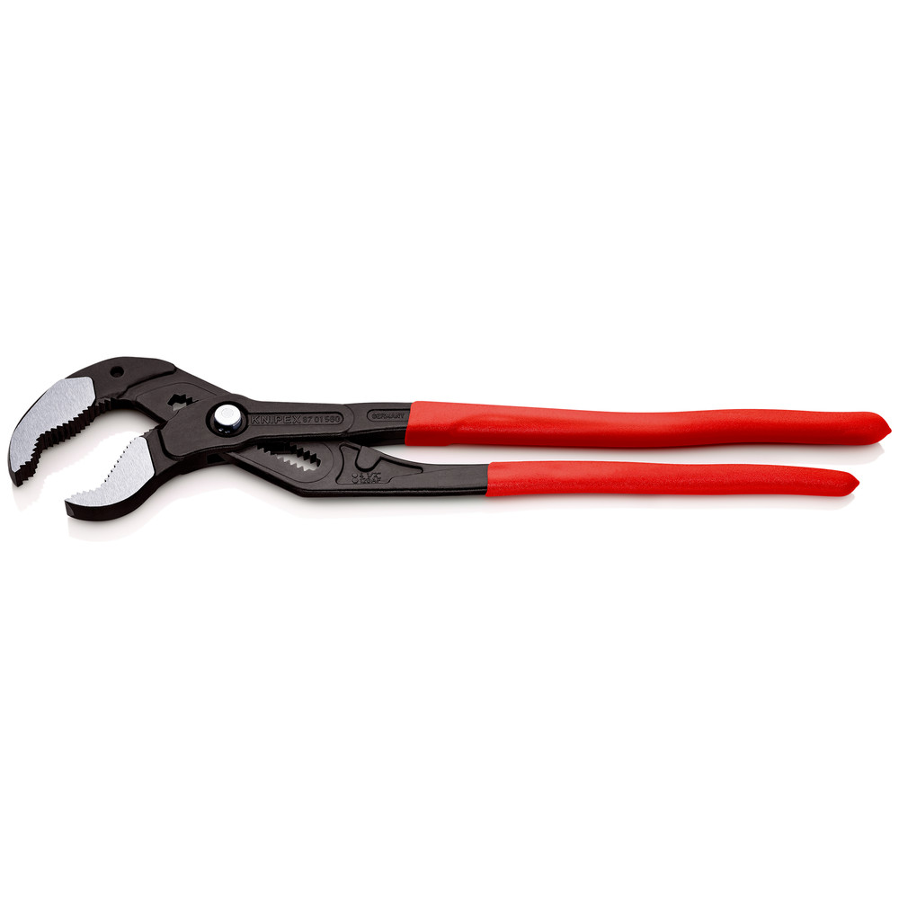 KNIPEX® Wasserpumpenzange Cobra® 87 01 560 poliert kunststoffüberzogen 560mm Produktbild img2 L