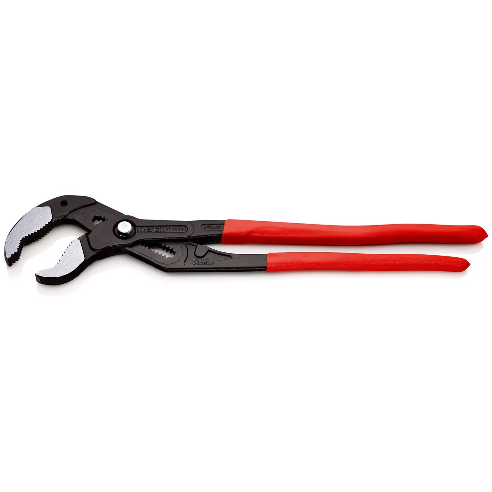KNIPEX Wasserpumpenzange Cobra® 87 01 560 poliert kunststoffüberzogen 560mm Produktbild img2 L