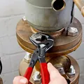 KNIPEX Wasserpumpenzange Cobra® 87 51 250 poliert kunststoffüberzogen 250mm Produktbild img3 S
