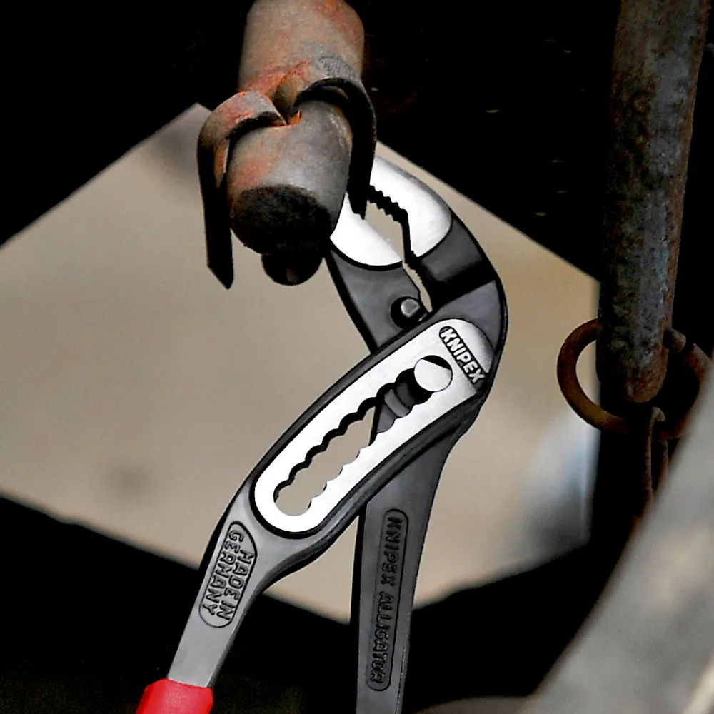 KNIPEX Wasserpumpenzange Alligator® 88 01 250 poliert kunststoffüberzogen 250mm Produktbild img3 L