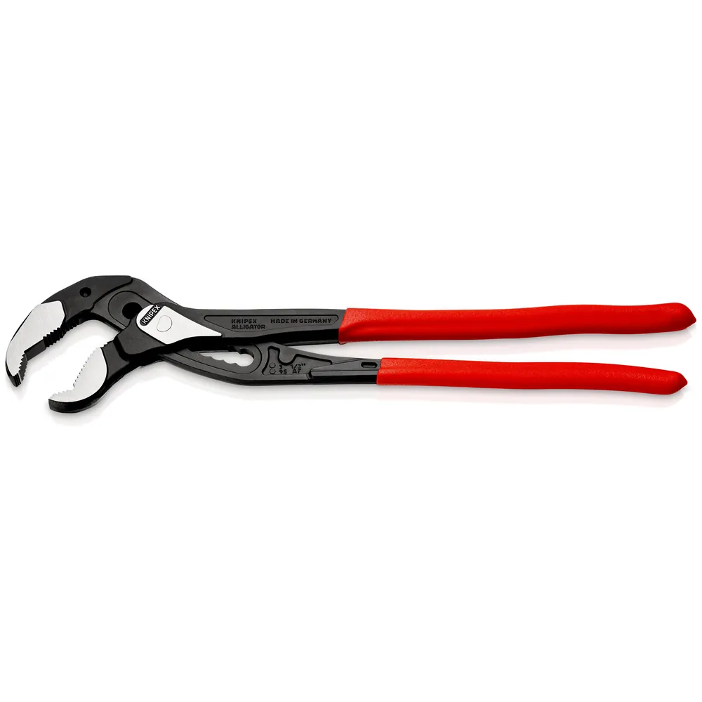 KNIPEX Wasserpumpenzange Alligator® 88 01 400 poliert kunststoffüberzogen 400mm Produktbild img2 L