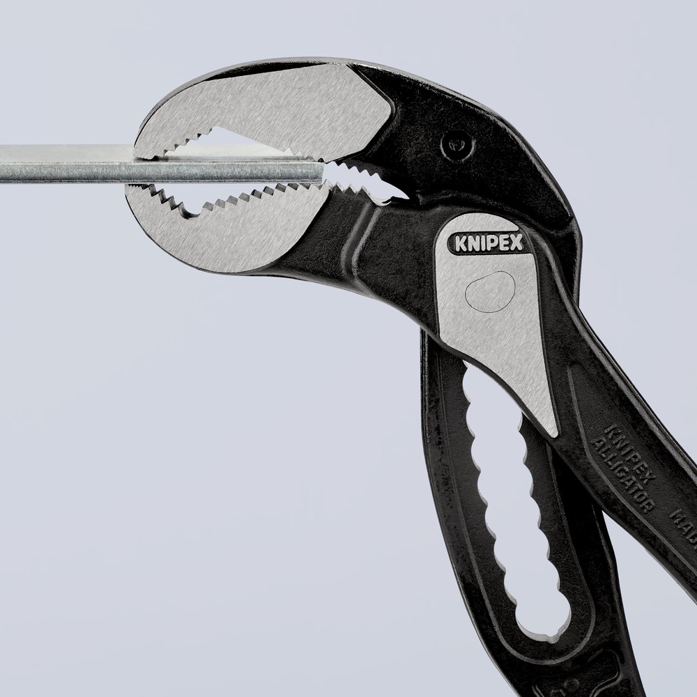 KNIPEX® Wasserpumpenzange Alligator® 88 01 400 poliert kunststoffüberzogen 400mm Produktbild img6 L