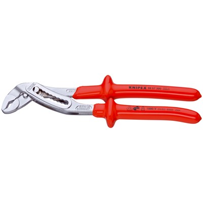 Produktbild von KNIPEX® - Wasserpumpenzange Alligator® 88 07 300 verchromt tauchisoliert 300mm