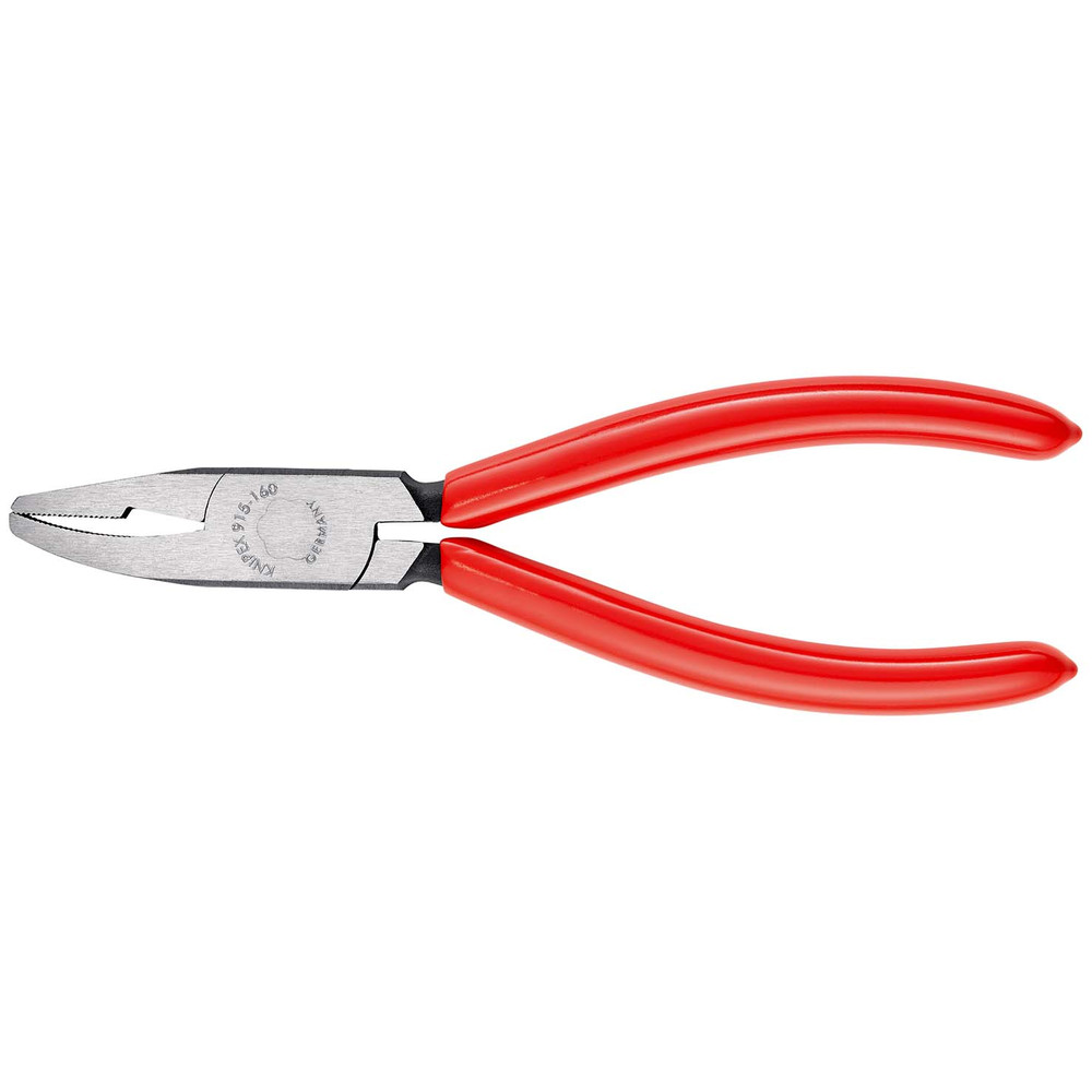 KNIPEX® 91 51 160 Glaskröselzange mit Kunststoff überzogen schwarz atramentiert 160mm Produktbild img1 L