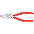 KNIPEX® 91 51 160 Glaskröselzange mit Kunststoff überzogen schwarz atramentiert 160mm Produktbild img1 S