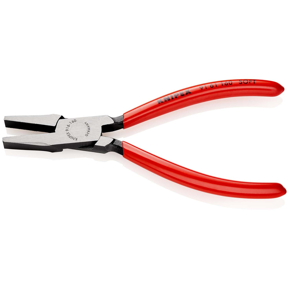 KNIPEX® 91 61 160 Glasflachzange mit Kunststoff überzogen schwarz atramentiert 160mm Produktbild img2 L