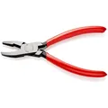 KNIPEX 91 71 160 Glaskröselzange mit Kunststoff überzogen schwarz atramentiert 160mm Produktbild img2 S