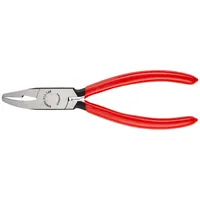 KNIPEX 91 71 160 Glaskröselzange mit Kunststoff überzogen schwarz atramentiert 160mm Produktbild