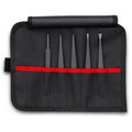 KNIPEX 92 00 05 ESD Kunststoffpinzetten-Set ESD 5-teilig 195mm Produktbild