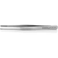 Produktbild von KNIPEX® - Präzisions-Pinzette 92 64 43 gerade abgerundet geriffelt 120mm