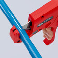 KNIPEX 94 10 185 Rohrschneider für Kunststoffrohre (Elektroinstallation) 185mm Produktbild img8 S