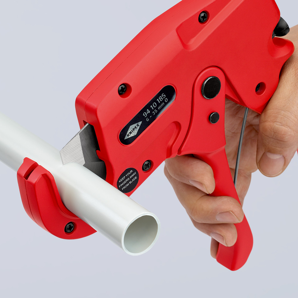 KNIPEX 94 10 185 Rohrschneider für Kunststoffrohre (Elektroinstallation) 185mm Produktbild img10 L