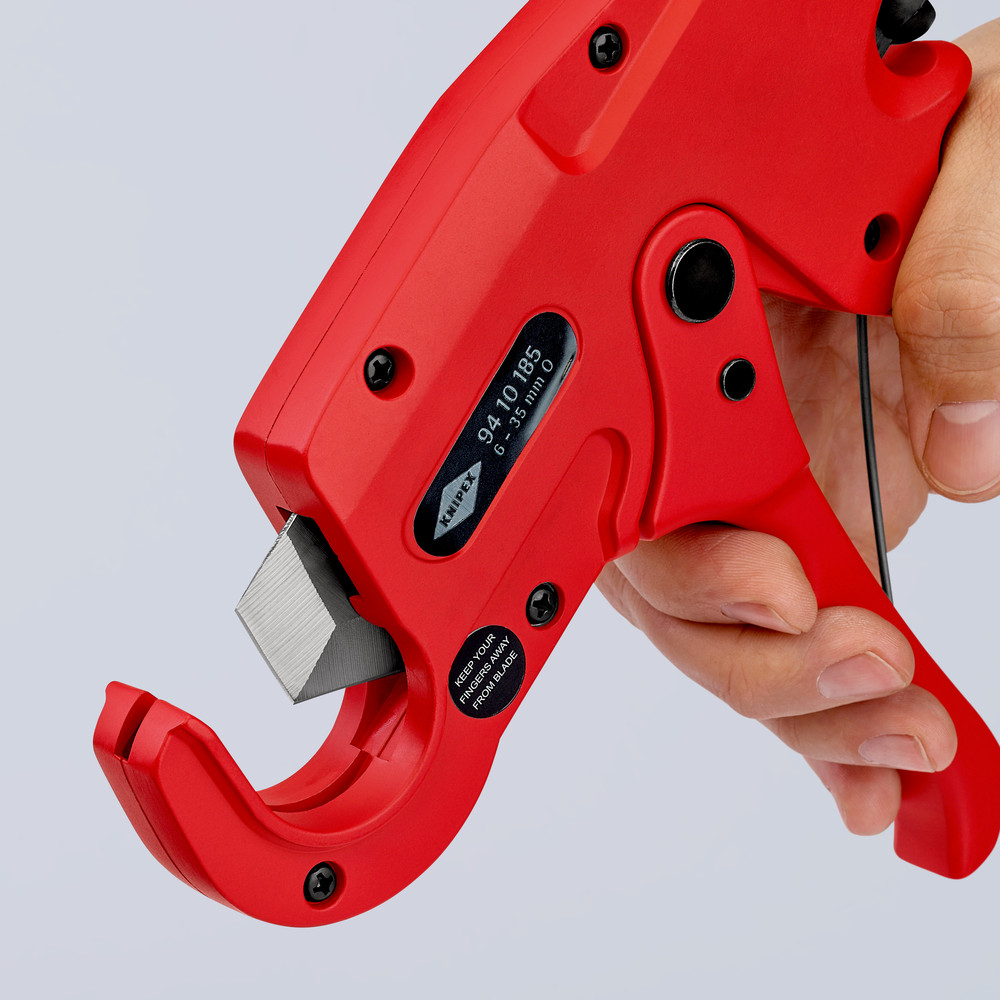 KNIPEX 94 10 185 Rohrschneider für Kunststoffrohre (Elektroinstallation) 185mm Produktbild img6 L