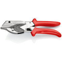 KNIPEX 94 35 215 Gehrungsschere Kunststoff- und Gummiprofile, Kunststoff-Hüllen 215mm Produktbild
