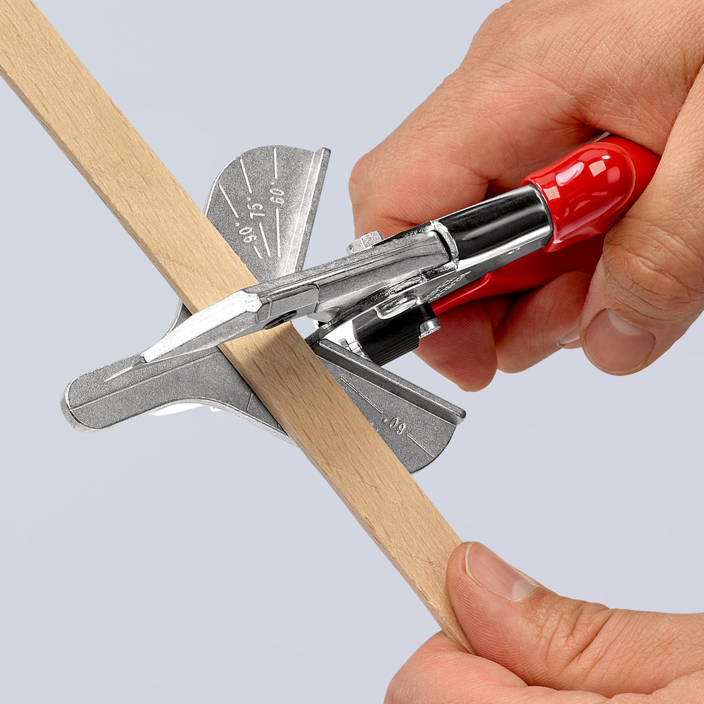 KNIPEX 94 35 215 Gehrungsschere Kunststoff- und Gummiprofile, Kunststoff-Hüllen 215mm Produktbild img8 L