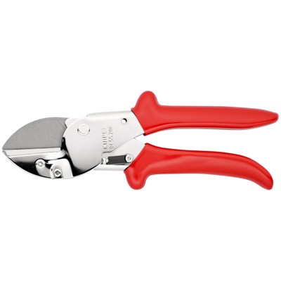 Produktbild von KNIPEX® - 94 55 200 Amboss-Schere mit Kunststoff-Hüllen verchromt 200mm