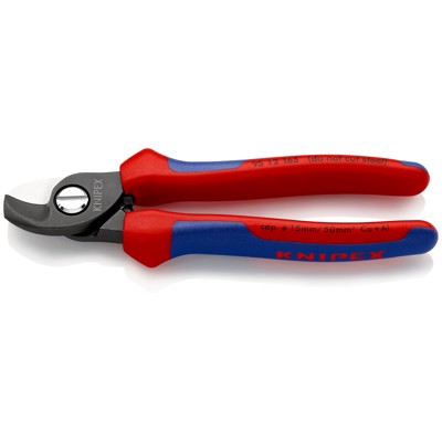 Produktbild von KNIPEX® - Kabelschere 95 12 165 brüniert Mehrkomponenten ø15mm 165mm