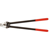 Produktbild von KNIPEX® - Kabelschere 95 21 600 poliert kunststoffüberzogen ø27mm 600mm