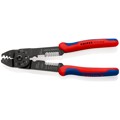 Produktbild von KNIPEX® - Crimpzange 97 21 215 B brüniert Mehrkomponenten 0,5-2,5mm² 230mm