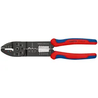 KNIPEX Crimpzange mit Mehrkomponenten-Hüllen schwarz lackiert Produktbild