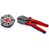 Produktbild von KNIPEX® - Crimpzange MultiCrimp® 97 33 02 brüniert Mehrkomp. 0,25-25mm² 250mm