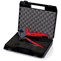 Produktbild von KNIPEX® - Crimp-Systemzange 97 43 200 brüniert Mehrkomponenten im Koffer 200mm