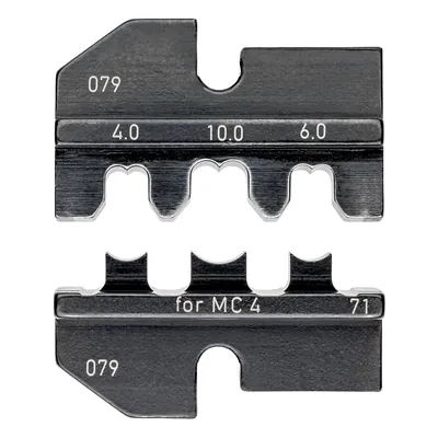Produktbild von KNIPEX® - Crimpeinsatz für Crimpzange 97 49 71 Nester: 3 F-Crimp 4-10mm² 11-7
