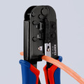 Produktbild von KNIPEX® - Crimpzange 97 51 10 SB Westernstecker brüniert MK RJ 11/12 RJ 45 190m