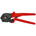 Produktbild von KNIPEX® - Crimpzange 97 52 04 brüniert kunststoffüberzogen 0,1-2,5mm² 250mm