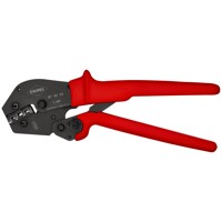 Produktbild von KNIPEX® - Crimpzange 97 52 05 brüniert kunststoffüberzogen 0,5-6mm² 250mm