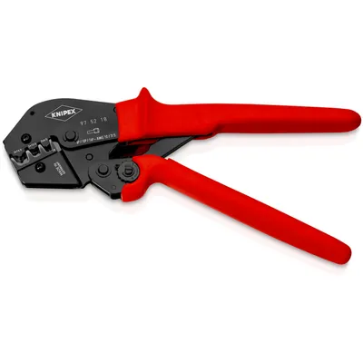 Produktbild von KNIPEX® - 97 52 18 Crimpzange auch für Zweihandbedienung brüniert 250mm