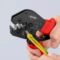 Produktbild von KNIPEX® - 97 52 18 Crimpzange auch für Zweihandbedienung brüniert 250mm