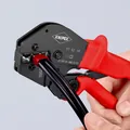 Produktbild von KNIPEX® - 97 52 18 Crimpzange auch für Zweihandbedienung brüniert 250mm