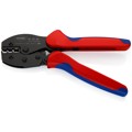 Produktbild von KNIPEX® - Crimpzange PreciForce® 97 52 36 SB brüniert Mehrkomp. 0,5-6mm² 220mm