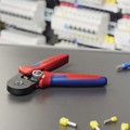 Produktbild von KNIPEX® - Crimpzange 97 53 14 brüniert Mehrkomp. selbsteinst. 0,08-10mm² 180mm