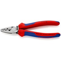 Produktbild von KNIPEX® - Crimpzange 97 72 180 poliert Mehrkomponenten 0,25-16mm² 180mm