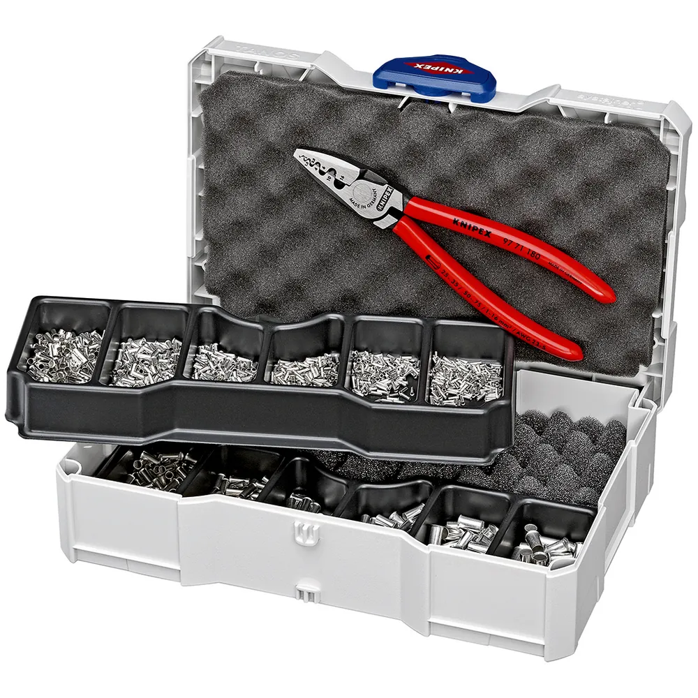 KNIPEX Crimp-Sortiment für Aderendhülsen Produktbild img1 L