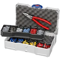 Produktbild von KNIPEX® - Crimp-Sortiment 97 90 06 1.191-teilig Kunststoffbox