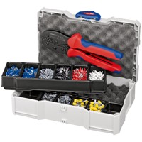 Produktbild von KNIPEX® - Crimp-Sortiment 97 90 23 1.201-teilig Kunststoffbox