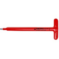 Produktbild von KNIPEX® - Schraubendreher Sechskant außen 98 15 06 isoliert Quergriff SW6 L:250