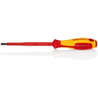 Produktbild von KNIPEX® - Schraubendreher Schlitz 98 20 55 isoliert Mehrkomp. 5,5x1x125mm