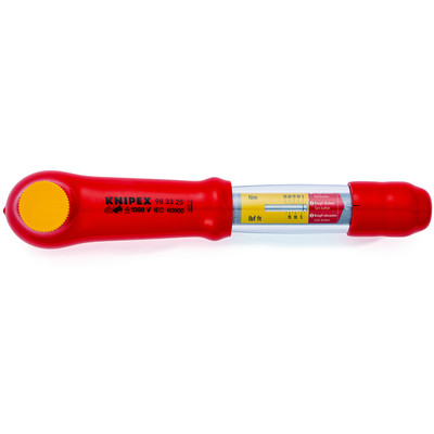 Produktbild von KNIPEX® - Drehmomentschlüssel 98 33 25 mit Außenvierkant, 290 x 85 x 55mm