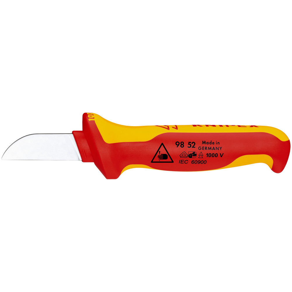 KNIPEX Kabelmesser 98 52 SB VDE isoliert Kl.: 50mm 190mm SB Produktbild img1 L