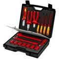 Produktbild von KNIPEX® - Werkzeug-Sortiment 98 99 11 17-teilig Kunststoffkoffer