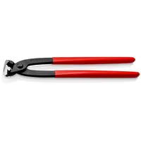 KNIPEX Monierzange (Rabitz- oder Flechterzange) mit Kunststoff überzogen schwarz atramentiert Produktbild