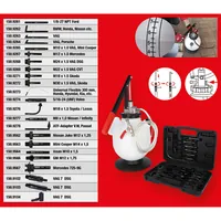 KSTOOLS Universal Getriebeöl-Füllsystem-Satz mit 23-tlg Adaptersatz Produktbild