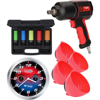 Produktbild von KSTOOLS® - Druckluft-Schlagschrauber 1/2" Reifen-/Räder Aktionspaket The Devil,