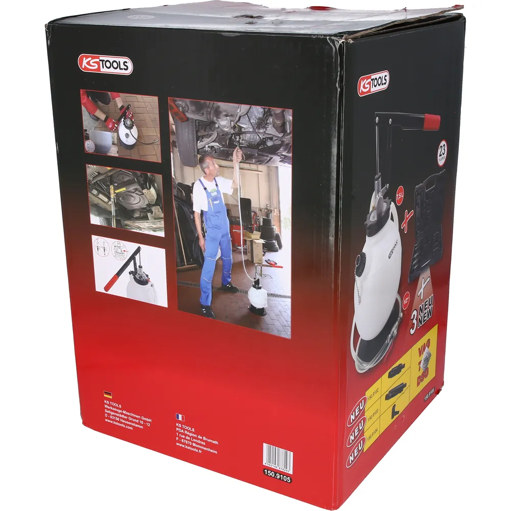 KSTOOLS Universal Getriebeöl-Füllsystem-Satz mit 23-tlg Adaptersatz Produktbild img6 L