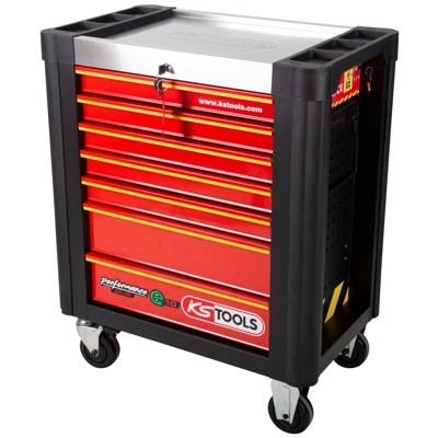 Produktbild von KSTOOLS® - PERFORMANCEplus Werkstattwagen e10 mit 164 isolierten Werkzeugen für